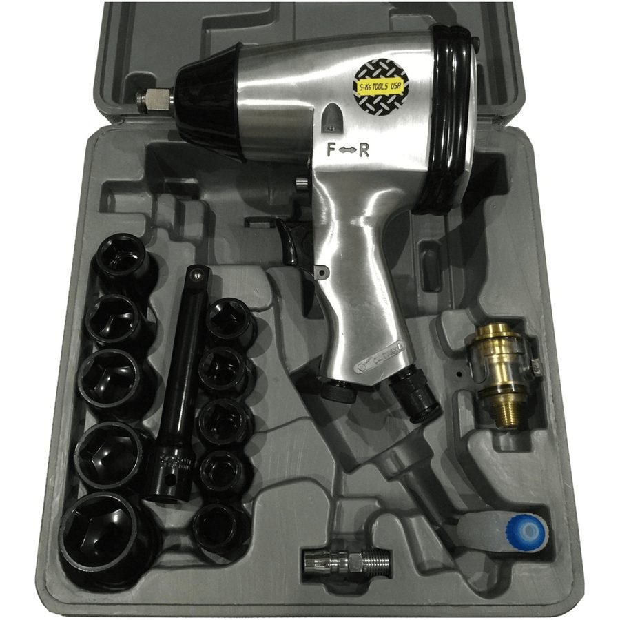 S-Ks Tools 4300KIT Pneumatic Impact Wrench Kit 1/2" Drive, Power Tools Drills & Drivers — Southend Philippines