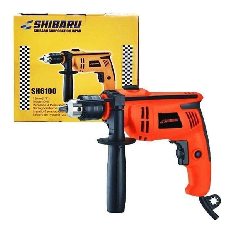 Shibaru SH6100 Hammer / Impact Drill 13mm 710W, Power Tools Drills & Drivers — Southend Philippines