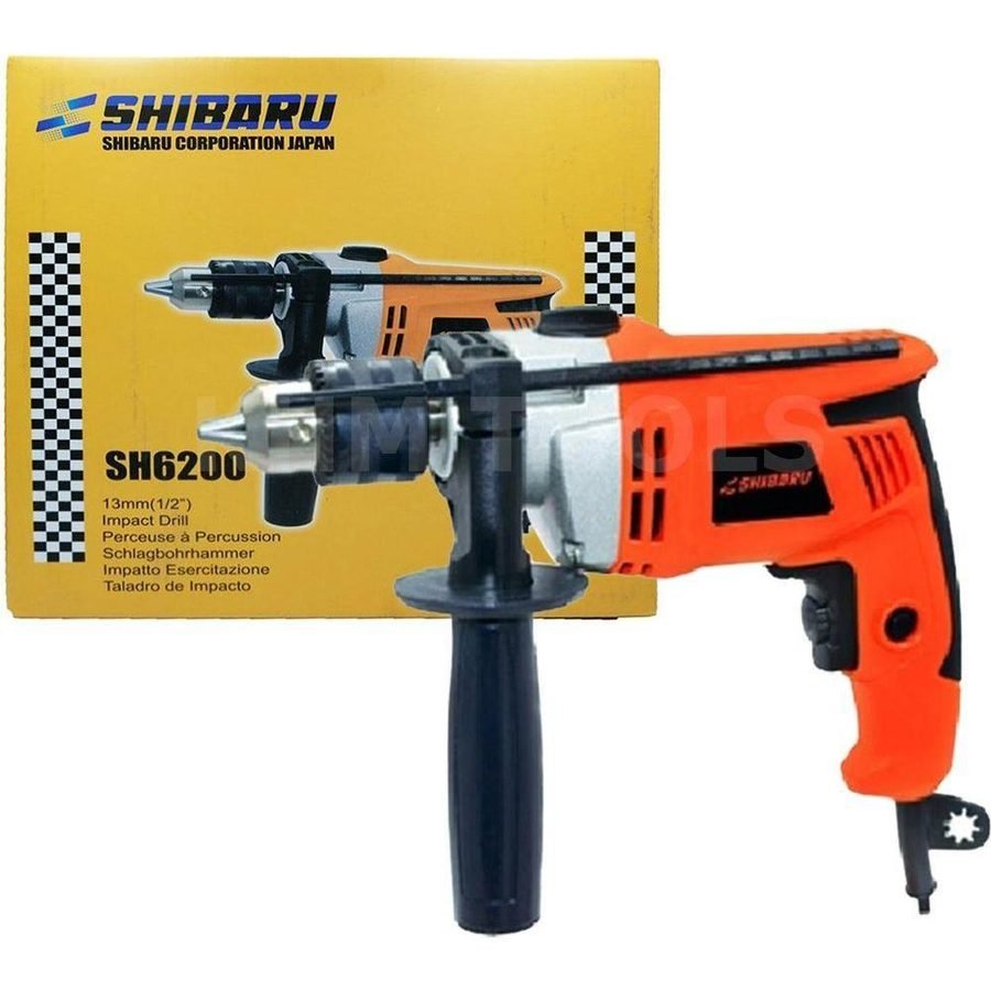 Shibaru SH6200 Hammer / Impact Drill 13mm 710W, Power Tools Drills & Drivers — Southend Philippines
