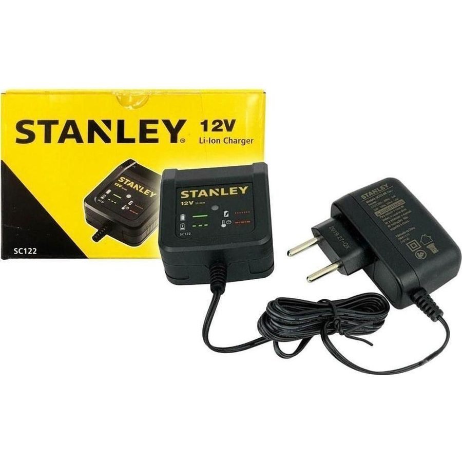 Stanley Stanley SC122 12V Cup Type Battery Charger 1.25A, Power Tools Batteries & Chargers — Southend Philippines