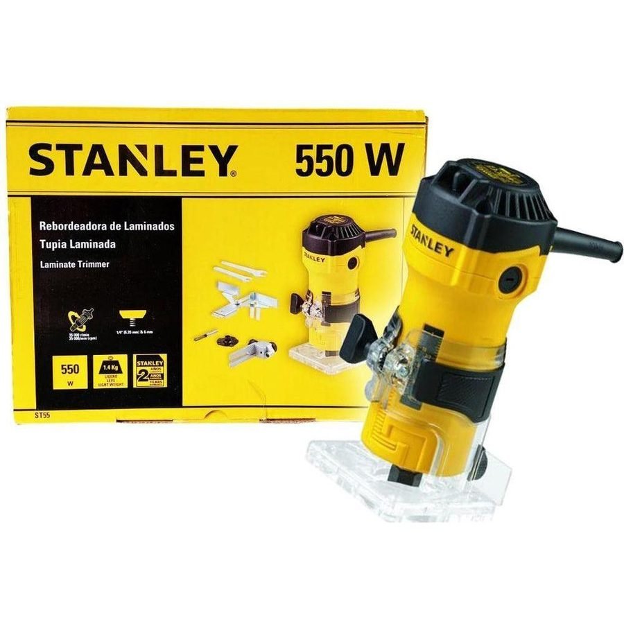 Stanley Stanley ST55 Palm Router / Trimmer 550W, Power Tools Routers & Planers — Southend Philippines