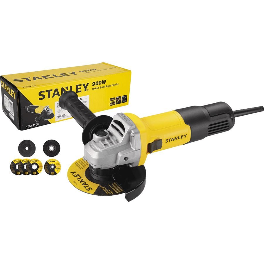 Stanley Stanley STGS9100A Angle Grinder 4" 900W, Power Tools Grinders — Southend Philippines