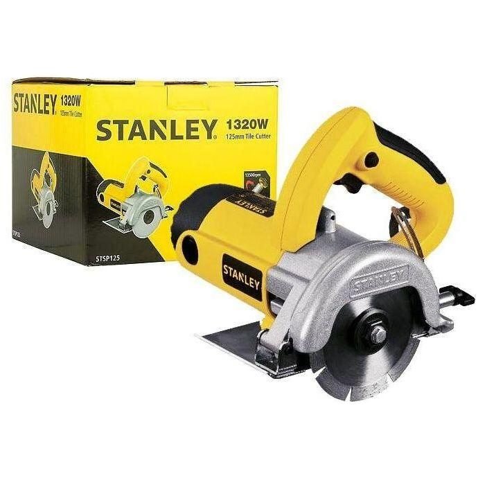 Stanley Stanley STSP125 Concrete / Tile Cutter 5" 1320W, Power Tools Routers & Planers — Southend Philippines