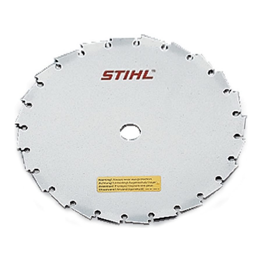 Stihl Stihl 4000 713 4211 Circular Saw Grass Cutter Blade 36T (Carbide), Power Tools Saws — Southend Philippines