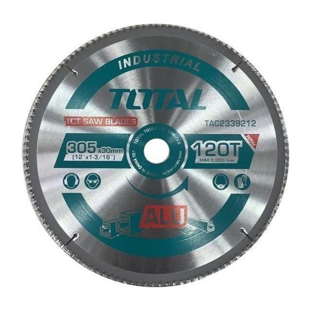 Total Total TAC2339212 Circular Saw Blade 12" For Aluminum, Power Tools Saws — Southend Philippines