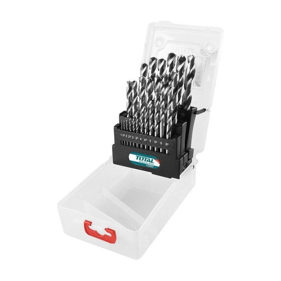 Total Total TACSD0251 25pcs HSS Metal Drill Bit Set, Power Tools Drills & Drivers — Southend Philippines