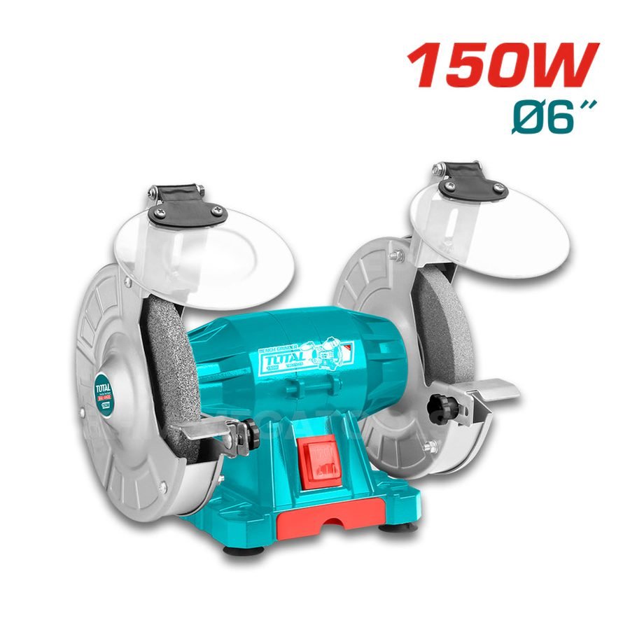 Total Total TBG15015.5 Bench Grinder 6" 150W, Power Tools Grinders — Southend Philippines
