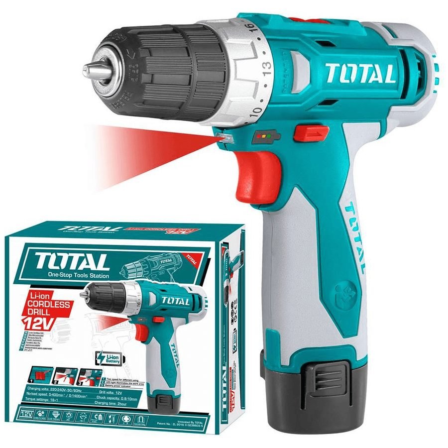 Total Total TDLI228120-1 12V Cordless Drill, Power Tools Drills & Drivers — Southend Philippines