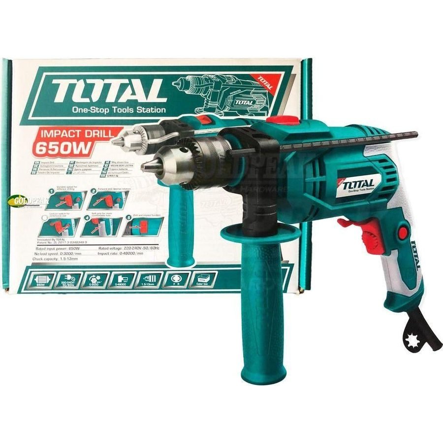 Total Total TG1061336 Impact Drill / Hammer Drill, Power Tools Drills & Drivers — Southend Philippines