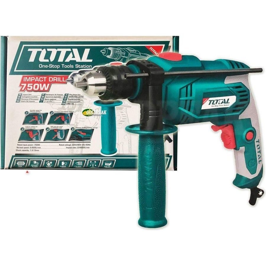 Total Total TG108136 Impact Drill / Hammer Drill, Power Tools Drills & Drivers — Southend Philippines