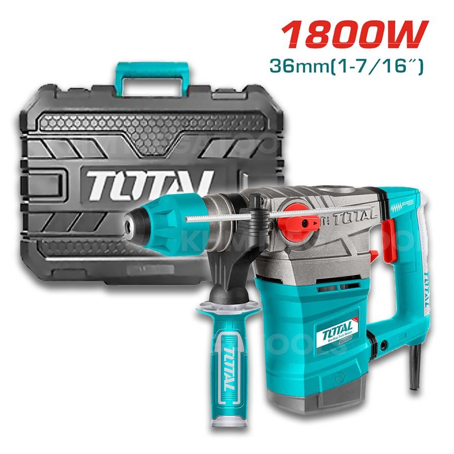 Total Total TH118366 SDS-Plus Rotary Hammer 1800W, Power Tools Rotary & Demolition — Southend Philippines