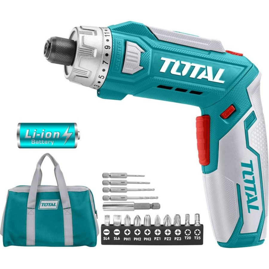 Total Total TSDLI0801 8V Cordless Screwdriver, Power Tools Drills & Drivers — Southend Philippines