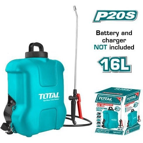 Total Total TSPLI2001 20V Cordless Knapsack Sprayer (Battery Powered), Power Tools Batteries & Chargers — Southend Philippine
