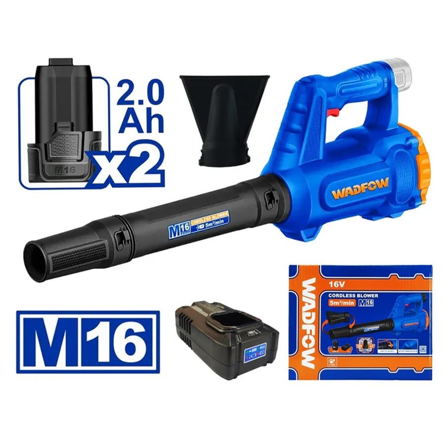 Wadfow Wadfow WBLP16182 Cordless Blower 16V, Power Tools Blowers & Vacuums — Southend Philippines