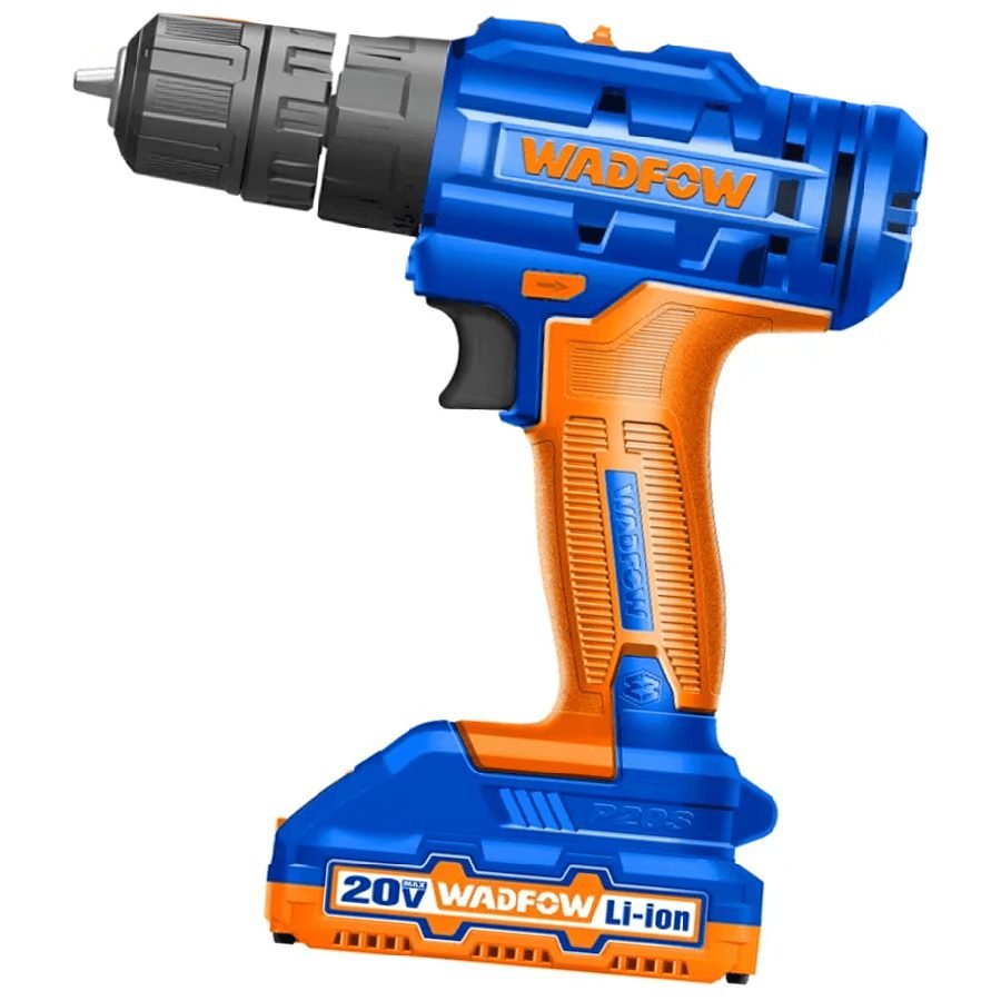 Wadfow Wadfow WCDP512 Li-Ion Cordless Drill 20V, Power Tools Drills & Drivers — Southend Philippines