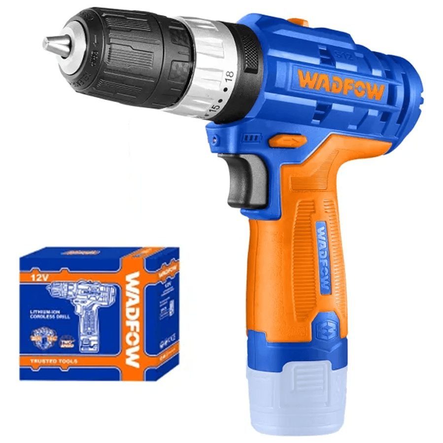 Wadfow Wadfow WCDS540 Li-Ion Impact Drill 12V, Power Tools Drills & Drivers — Southend Philippines