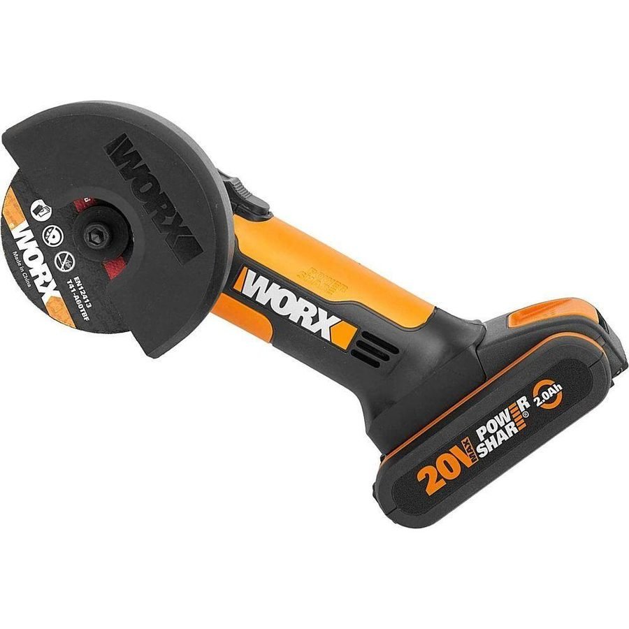 Worx WX801 20V Cordless Mini Angle Grinder 3" / Chopper, Power Tools Grinders — Southend Philippines