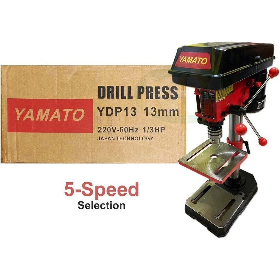 Yamato Yamato YDP-13 Drill Press 13mm 250W (1/3HP), Power Tools Drills & Drivers — Southend Philippines