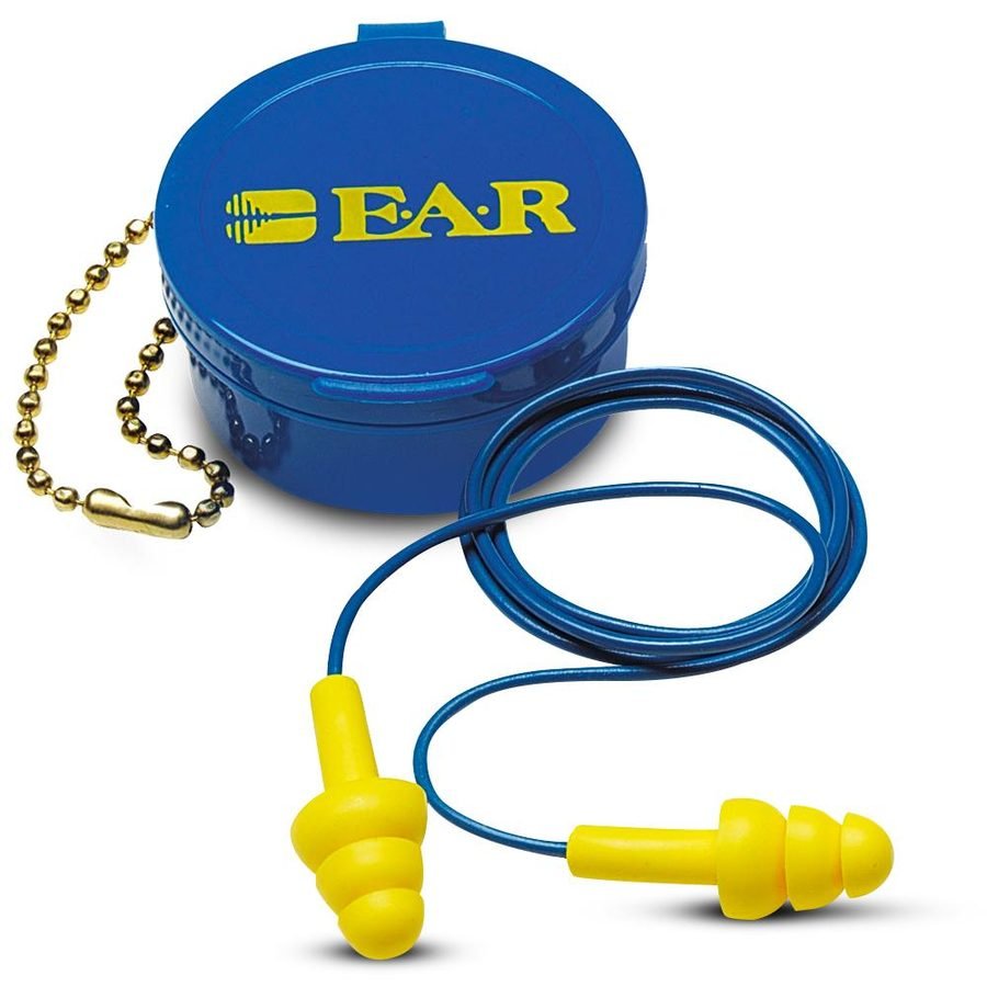 3M™ E-A-R™ UltraFit™ Earplugs 340-4002, Corded, Carrying Case