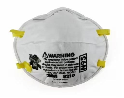 3M™ Particulate Respirator 8210, N95 160 EA/Case