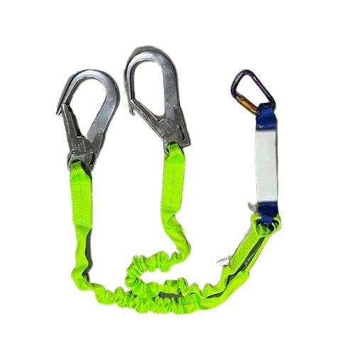 Adela Double Lanyard Web Type W/ Shock Absorber, Big Hook Model WFL7672