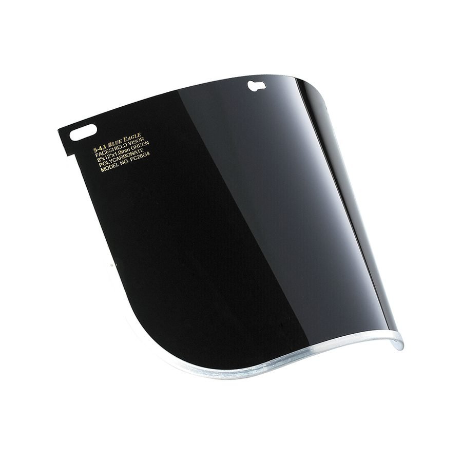 Blue Eagle Blue Eagle FC28G5 Face Shield Visor 8″ X 12″ (Dark Green), PPE Eye & Face — Southend Philippines