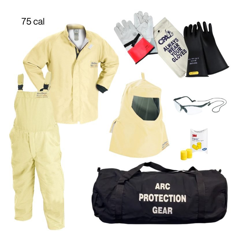 CPA Arc Flash Kit 75 Cal - 75 Calorie With Jacket And Bib Overall