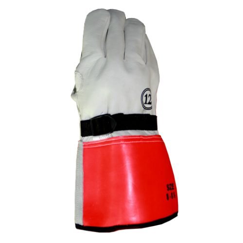 CPA High Voltage Leather Protector Gloves 12"