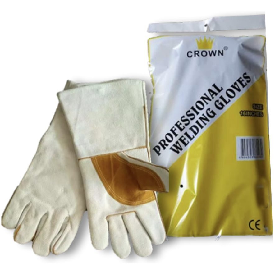 Crown Crown Welding Leather Gloves, PPE Hand Protection — Southend Philippines
