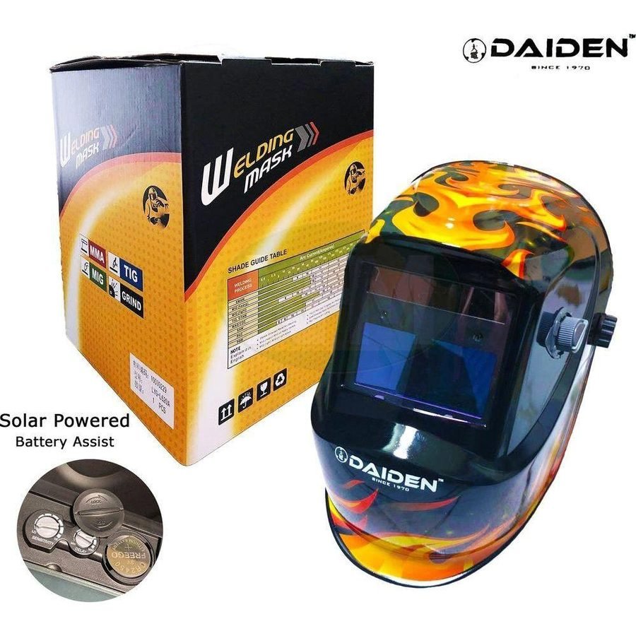 Daiden Daiden Auto Darkening Helmet / Mask For Welding, PPE Head Protection — Southend Philippines