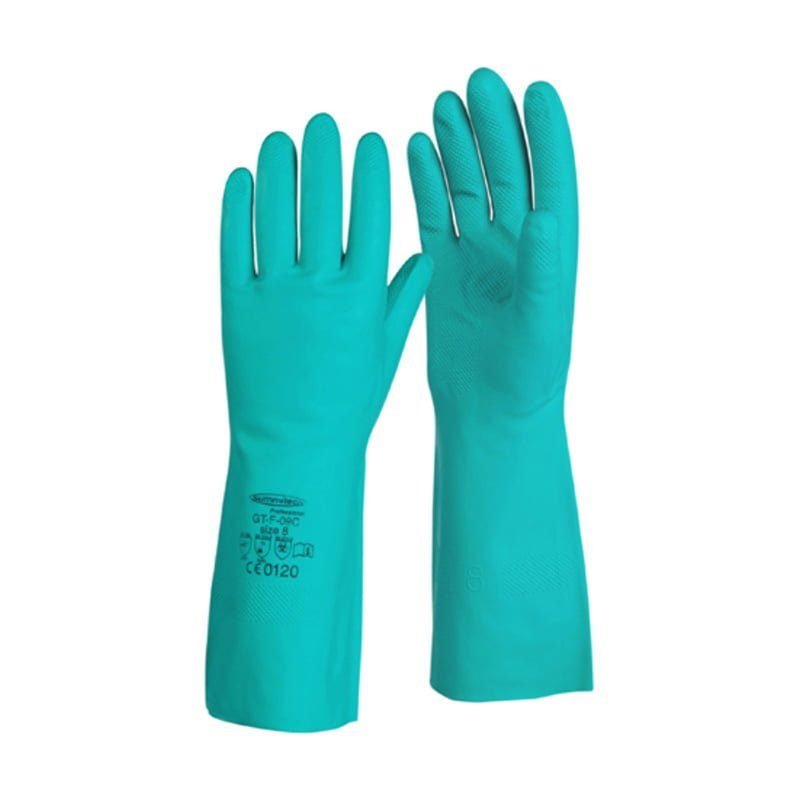 GTF-09C NITRILE GLOVES (FLOCKLINE), PPE Hand Protection — Southend Philippines