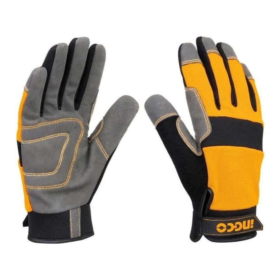 Ingco Ingco HGMG01-XL Microfiber Mechanical Gloves XL, PPE Hand Protection — Southend Philippines