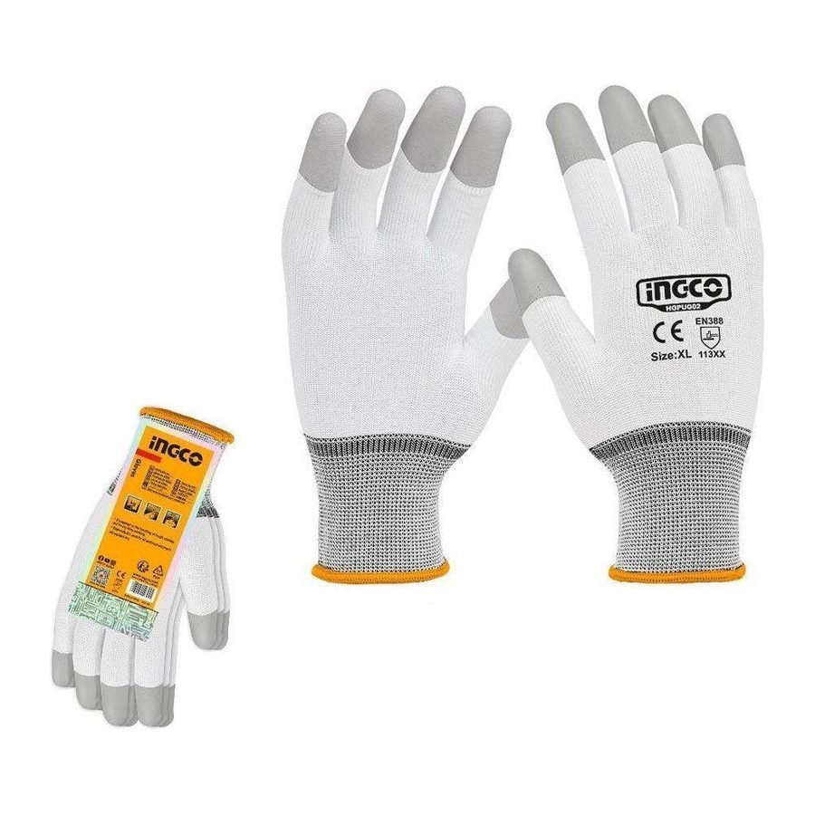 Ingco Ingco HGPUG02 PU Gloves, PPE Hand Protection — Southend Philippines