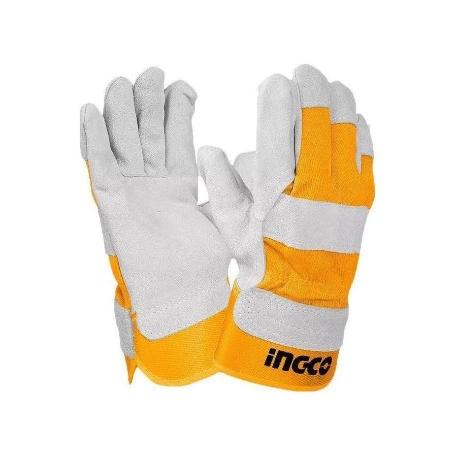 Ingco Ingco HGVC01 Leather Gloves 10.5", PPE Hand Protection — Southend Philippines