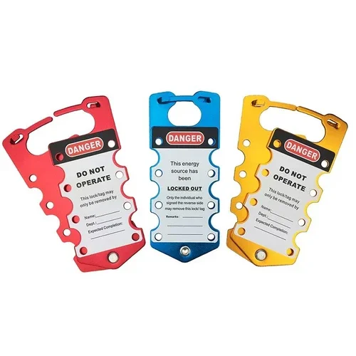 Lockey LAH03 Aluminum Lockout Hasp Danger, PPE — Southend Philippines