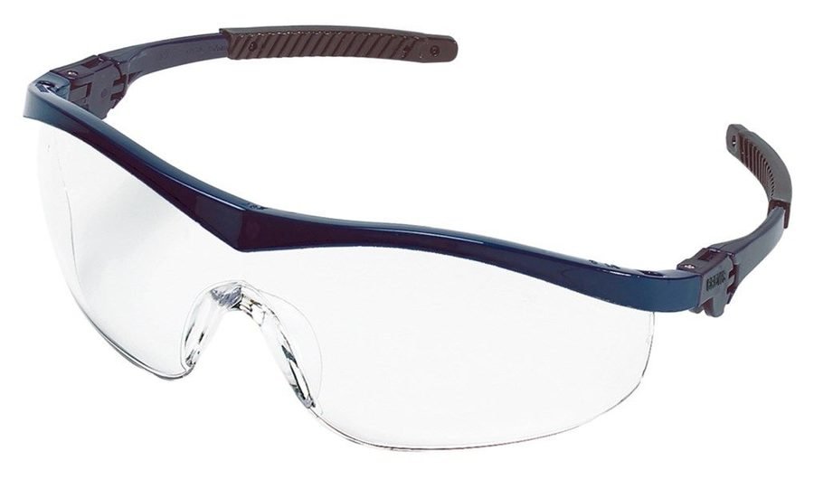 MCR Crews® Storm® Clear Glasses With Adjustable Temples ST120