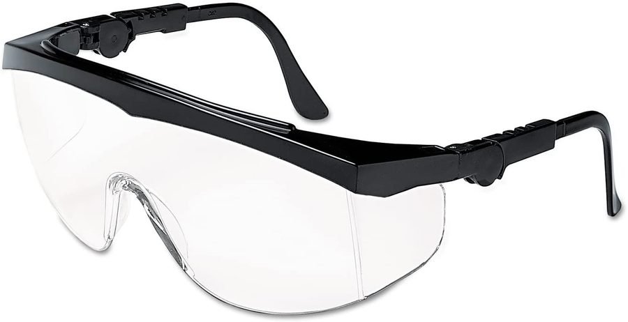 MCR Crews® Tomahawk® Clear Glasses With Adjustable Temples TK110