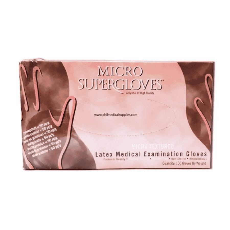 Microsuper Latex Gloves Disposable, PPE Hand Protection — Southend Philippines