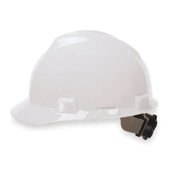 MSA MSA Hard Hat With Ratchet Suspension Unvented, PPE Head Protection — Southend Philippines