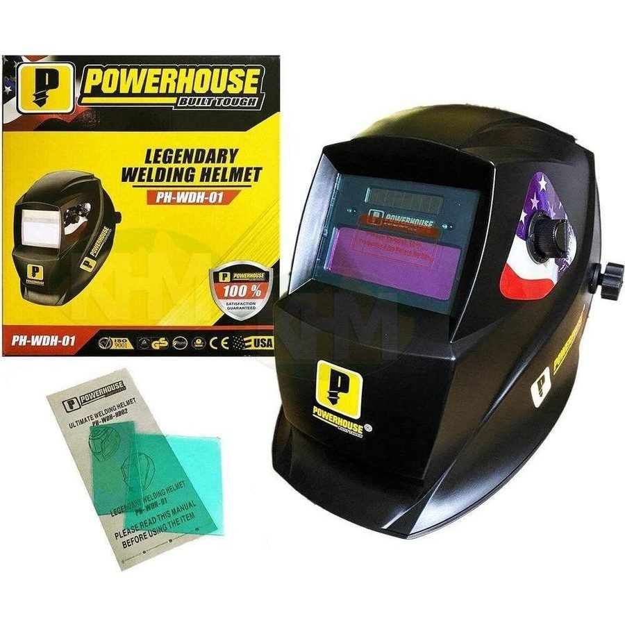 Powerhouse Powerhouse PH-WDH-01 Auto Darkening Welding Helmet, PPE Head Protection — Southend Philippines