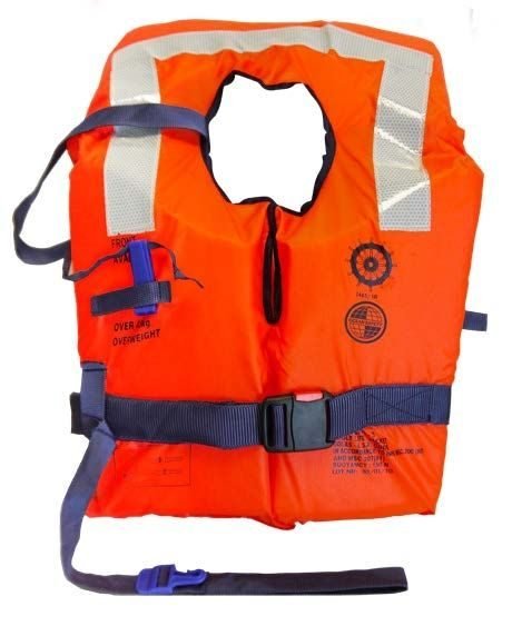 Solas EVAL 2010-3 Foam Life Jacket 2010, Adult With Whistle