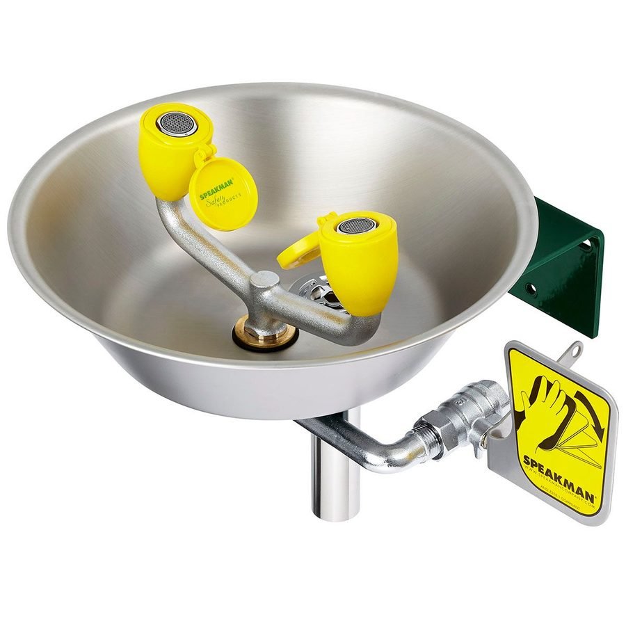 Speakman Wall Mounted Emergency Eyewash SE-582