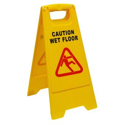Spiderking SPIDERKING® Floor Sign - Wet Floor, PPE Safety Signage — Southend Philippines