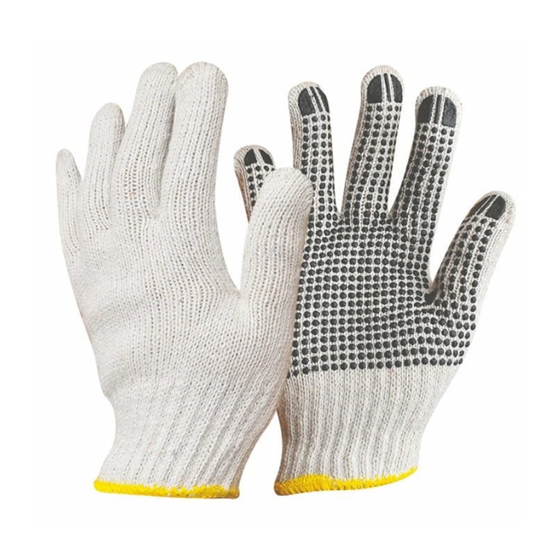 T-300 KNITTED WITH PVC DOTTED GLOVES, PPE Hand Protection — Southend Philippines