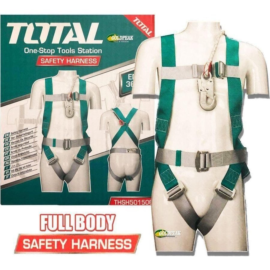 Total Total THSH501506 / TSH501415 Full Body Safety Harness, PPE Fall Protection — Southend Philippines
