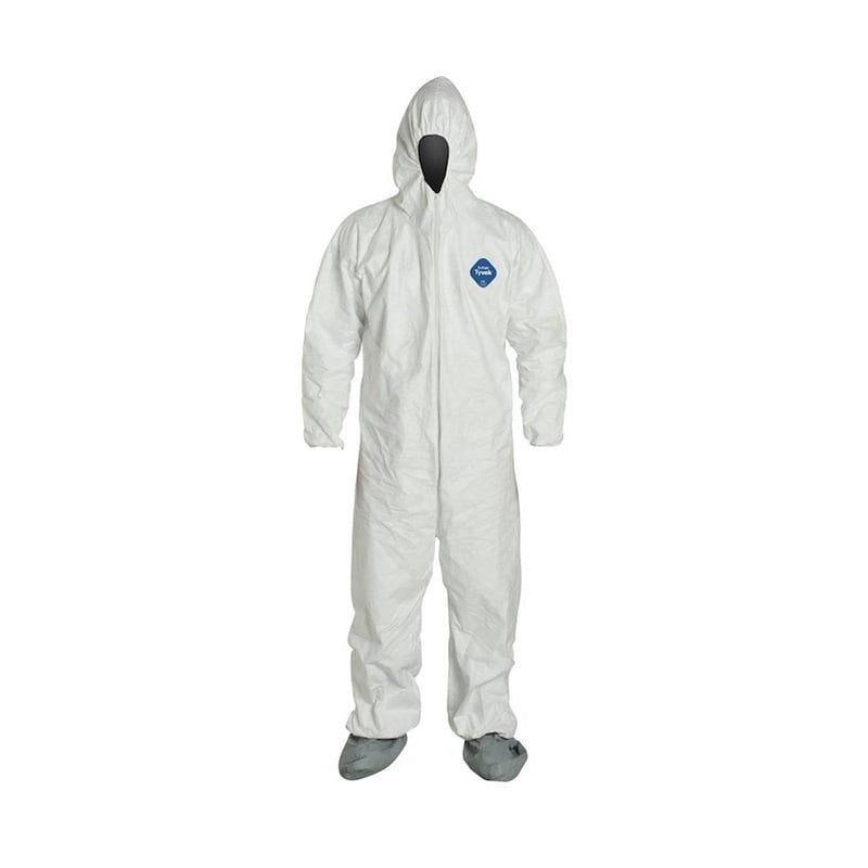 TYVEK DISPOSABLE BREATHABLE COVERALL SUIT, PPE Hi-Vis & Body — Southend Philippines
