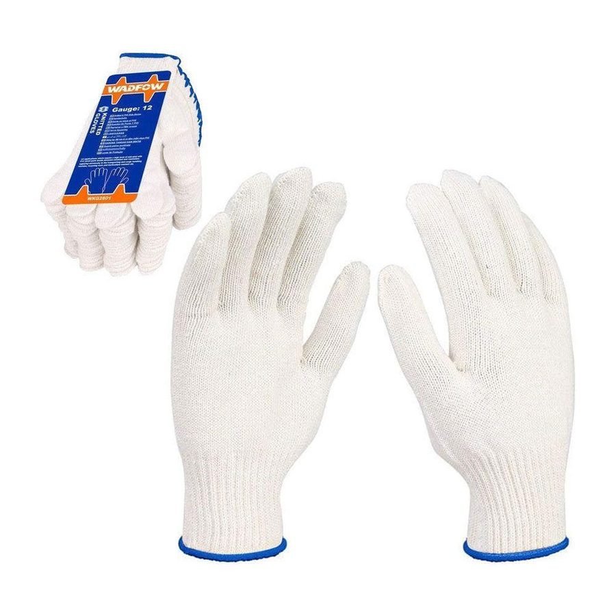 Wadfow Wadfow WKG2801 Knitted Gloves XL, PPE Hand Protection — Southend Philippines