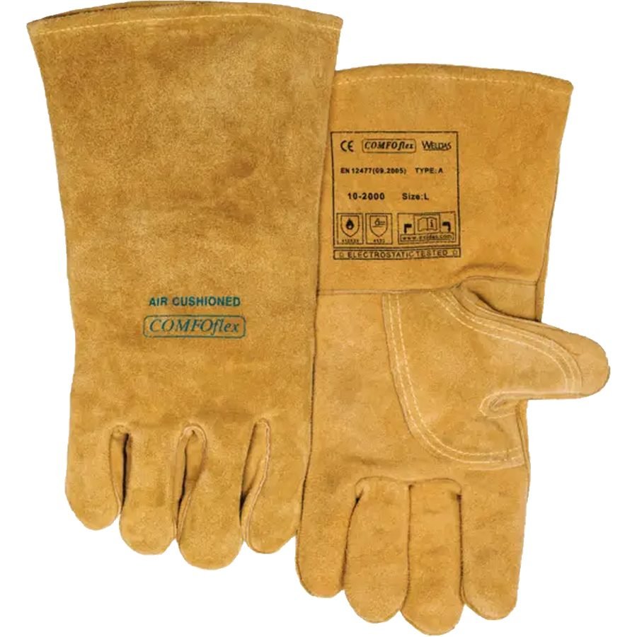 Weldas 10-2000 Protective Welding Gloves, PPE Hand Protection — Southend Philippines