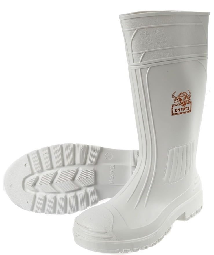 WY-128 WHITE STEEL TOE BOOTS, PPE Foot Protection — Southend Philippines
