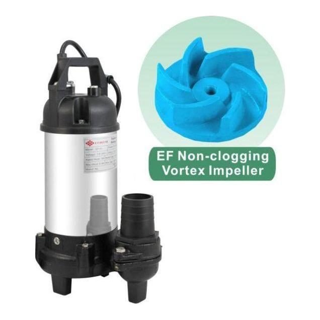 Evergush Submersible Vortex Sewage Pump (Dirty Water), Pumps & Motors Submersible Pumps — Southend Philippines